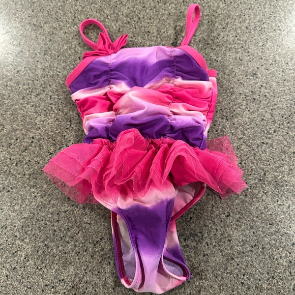 Circo Pink and Purple Swimsuit - Picture 1 of 5